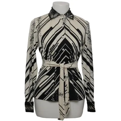 Blouse (Zwart, Wit) van Jacques Esterel Paris Polyester