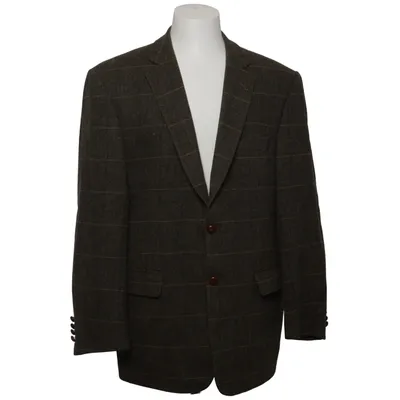 Blazer (Brun, Blå, Flerfarvet) fra Peter Fitch Viscose, Uld