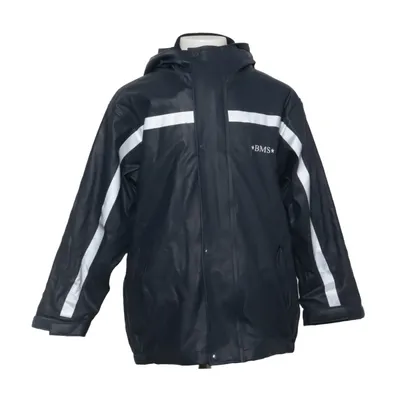Regenjack (Blauw) van BMS Polyester, Polyurethaan