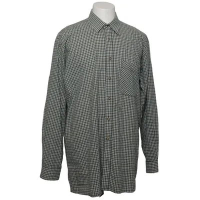 Chemise (Vert, Blanc) de Os Trachten Coton