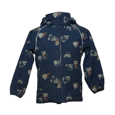 Softshell jacket (Blauw, Meerkleurig) van Name It Elastaan, Gerecycled polyester