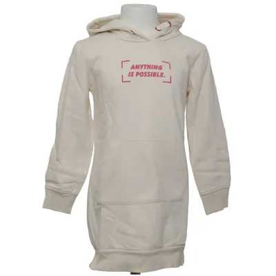 Robe à capuche (Blanc) de Topolino Coton biologique, Polyester