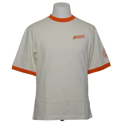 T-shirt (Blanc, Orange) de Aperol Coton biologique