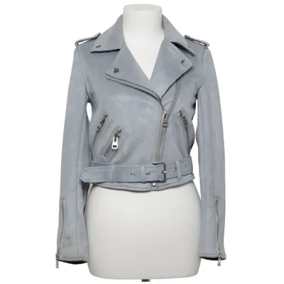 Bikerjacke (Blau) von Zara Basic Outerwear
