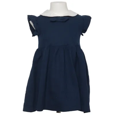 Kleid (Blau, Weiß) von Koton Baby Baumwolle, Elasthan
