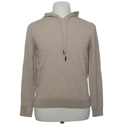 Capuchon sweater (Beige) van Father & Sons Acryl, Wol