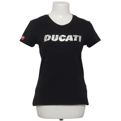 T-shirt (Black) from Ducati Cotton, Elastane