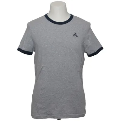 T-shirt (Gris, Bleu) de Le Coq Sportif Coton, Élasthane