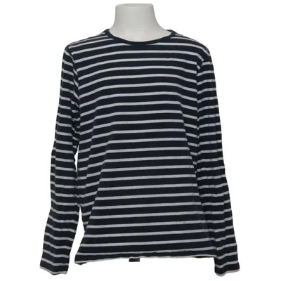 T-shirt à manches longues (Bleu, Blanc) de Name It Élasthane, Coton biologique