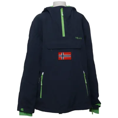 Anorak (Blå, Grøn) fra Trollkids Polyamid, Polyester