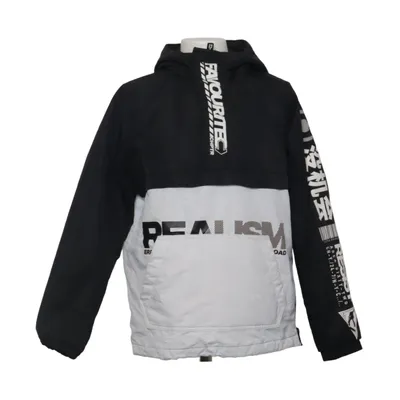 Anorak (Svart, Vit) från Crosswind Polyester