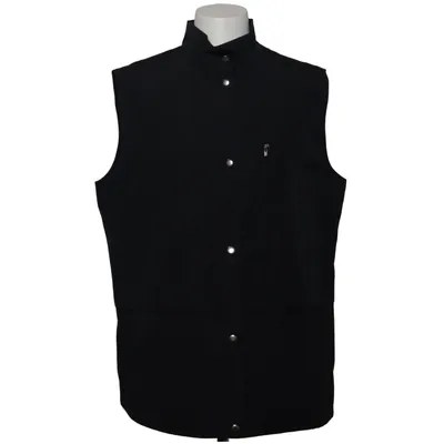 Outer vest (Black) from Cassani Cotton, Polyester