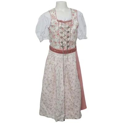 Dirndl (Vit, Rosa, Flerfärgad) från St. Peter Country Kids Bomull, Polyester