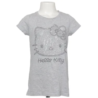 T-shirt (Grijs) van H&M Young Katoen, Polyester