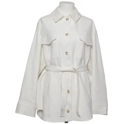 Overshirt (Wit) van Topshop Katoen, Polyester