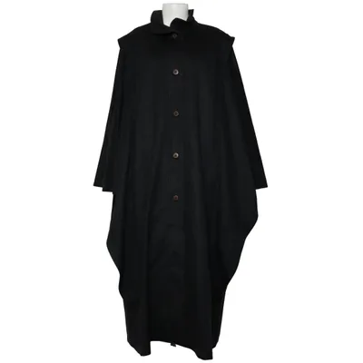 Cape (Zwart) van Valmeline Viscose, Wol