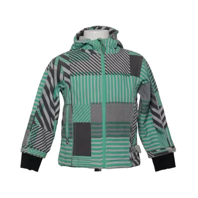 Softshelljacka (Grön, Grå, Vit) från Steptronic Elastan, Polyester