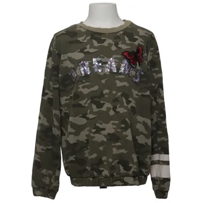 Sweatshirt (Vert, Multicolore) de Here + There by C&A Coton, Polyester