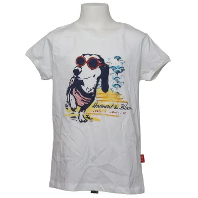 T-shirt (White, Multicolored) from Harmont & Blaine Cotton