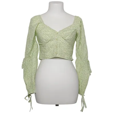 Crop top (Grön, Vit) från Into Bomull