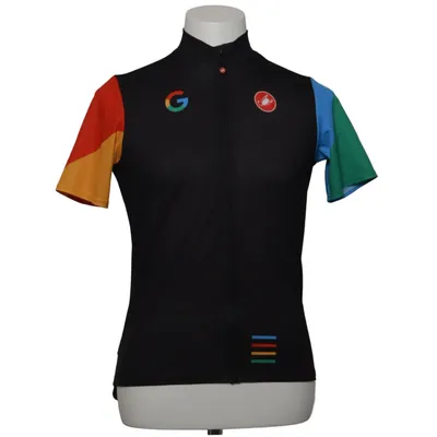 Cykeltrøje (Sort, Flerfarvet) fra Castelli Elastan, Polyamid, Polyester