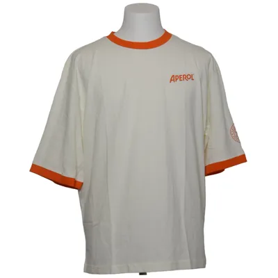 T-shirt (Blanc, Orange) de Aperol Coton biologique