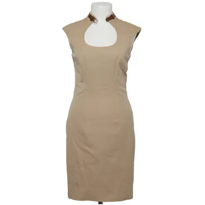 Dress (Beige) from Cache Cache Cotton, Elastane, Polyester, Viscose
