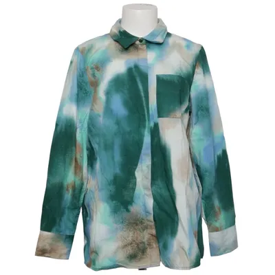 Blouse (Green, Blue, Multicolored) from Fire & Glory Organic cotton