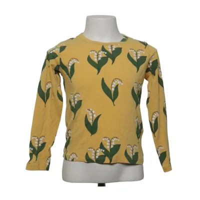 Lange mouwen shirt (Geel, Groen, Wit) van Mini Rodini Elastaan, Lyocell