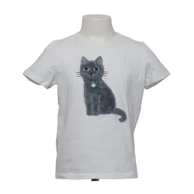 T-shirt (White, Gray) from Glamour Cotton, Elastane
