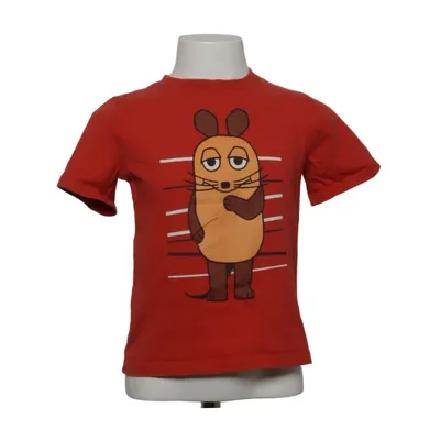 T-shirt (Rød, Flerfarvet) fra DieMaus Bomuld