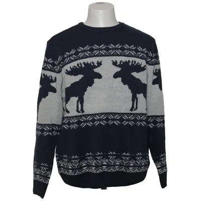 Kersttrui (Blauw, Wit) van BPC Bonprix Collection Acryl