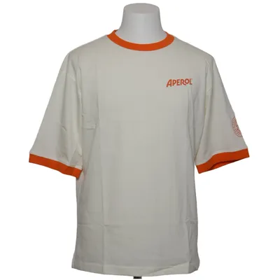 T-shirt (Blanc, Orange) de Aperol Coton biologique