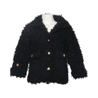 Pelsjakke (Sort) fra Zara