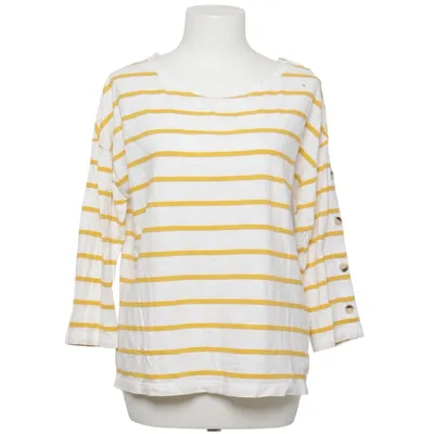 T-shirt à manches longues (Blanc, Jaune) de Fat Face Coton