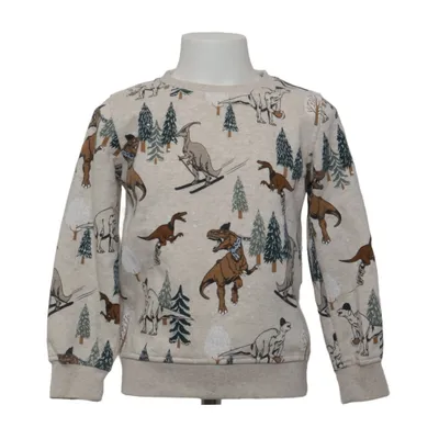 Sweatshirt (Beige, Multicolored) from Dopo Dopo Boys Cotton, Polyester