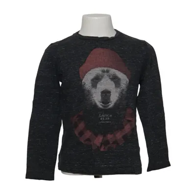 T-shirt à manches longues (Garden Bear) de Japan Rags Coton, Polyester