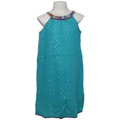 Jurk (Turquoise, Meerkleurig) van La Fiancée du Mekong Katoen