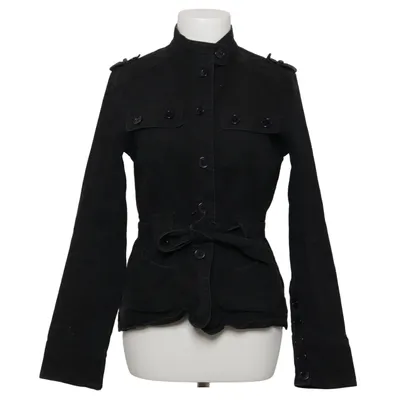 Jacket (Black) from Madonna Cotton, Elastane