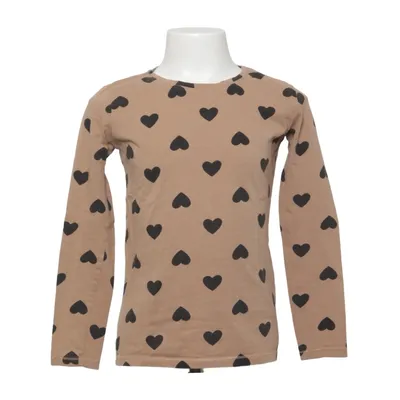 T-shirt à manches longues (Beige, Noir) de Dopo Dopo Girls Coton