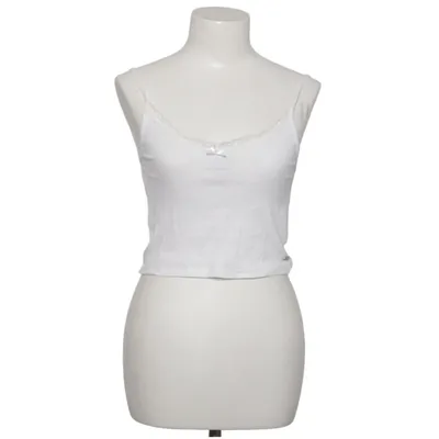 Crop top (Wit) van Pacific Republic Pull & Bear Katoen
