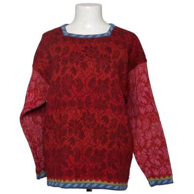 Sweater (Rød, Pink, Blå, Flerfarvet) fra Oleana Uld