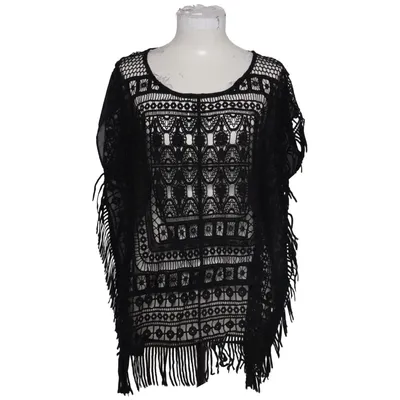 Poncho (Svart) från Gina Benotti Polyester