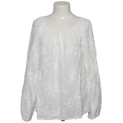 Blouse (White) from Hallhuber Cotton