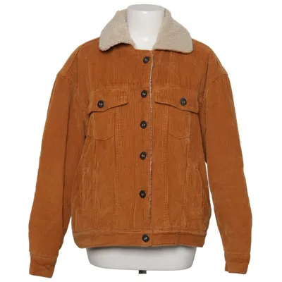 Gefütterte Jeansjacke (Braun) von Urban Classics Baumwolle, Polyester