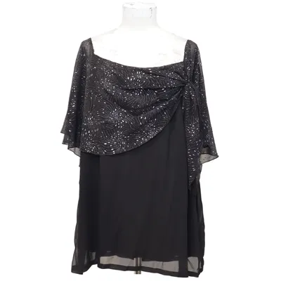 Haut (Noir, Argent) de Meine GröBe Polyester