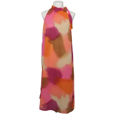 Halterneck dress (Pink, Orange, Purple, Beige) from Miladys Polyester
