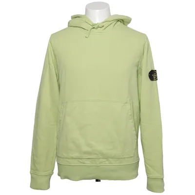 Sweat à capuche (Vert) de Stone Island Coton
