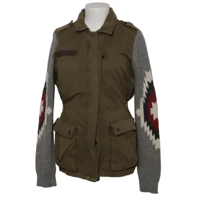 Jakke (Grøn, Grå, Flerfarvet) fra Maison Scotch Akryl, Bomuld, Polyamid, Polyester, Uld