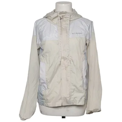 Regnjakke (Beige, Hvid, Blå) fra Columbia